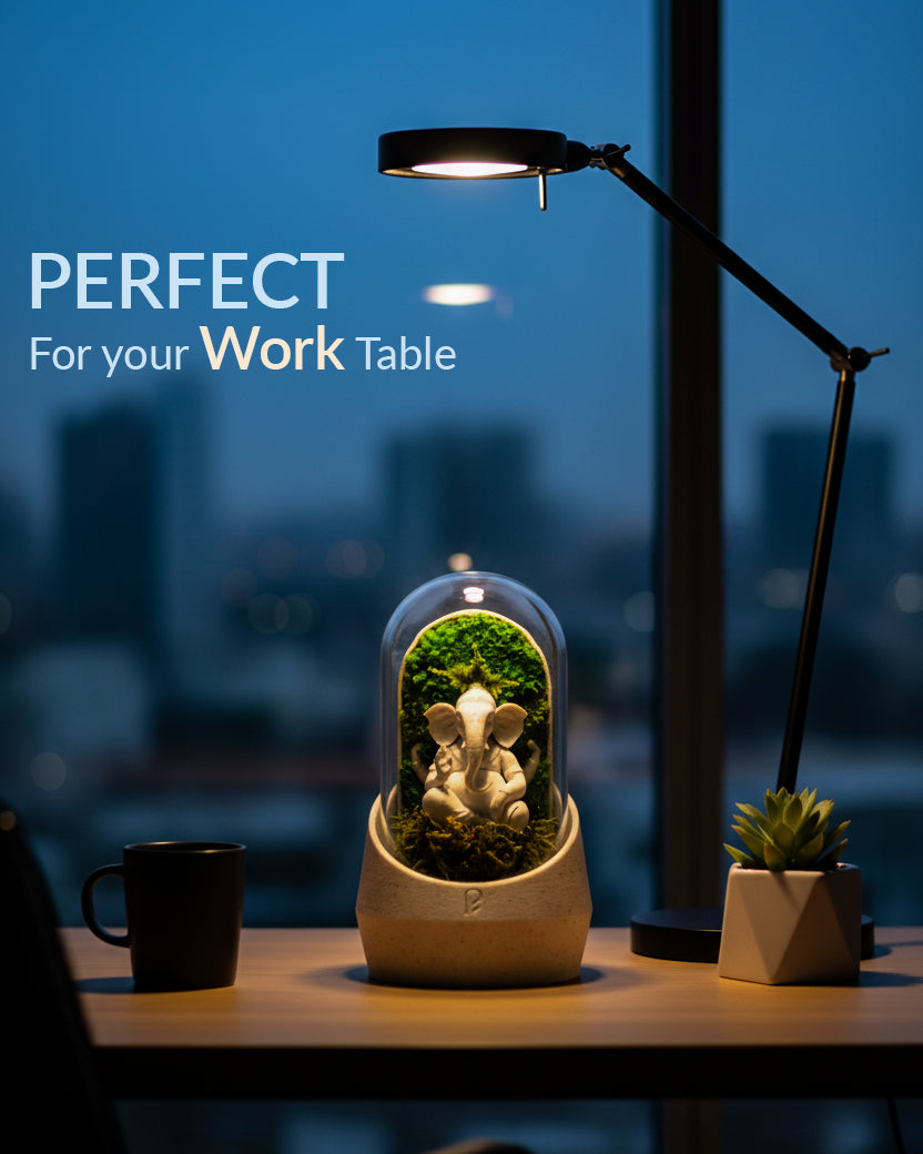 Ganesha Dome on desk