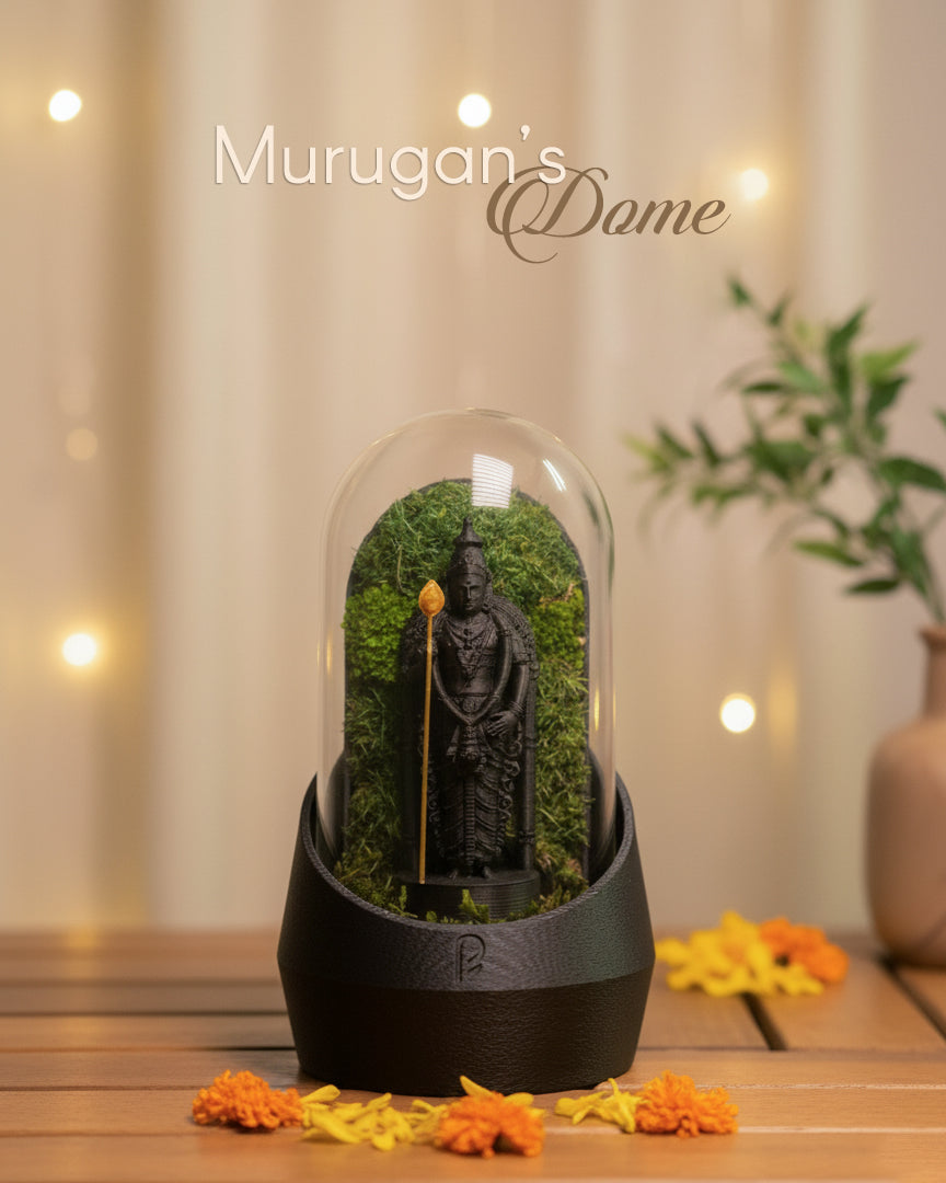 Murugan Dome on work table